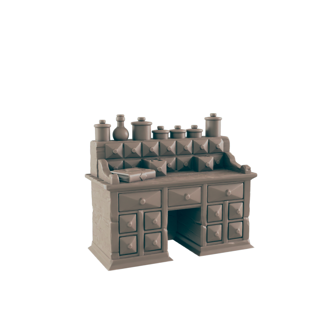 Apothecary - Everyday Folk - Scenics - EC3D - Cyber Punk - SciFi RPG