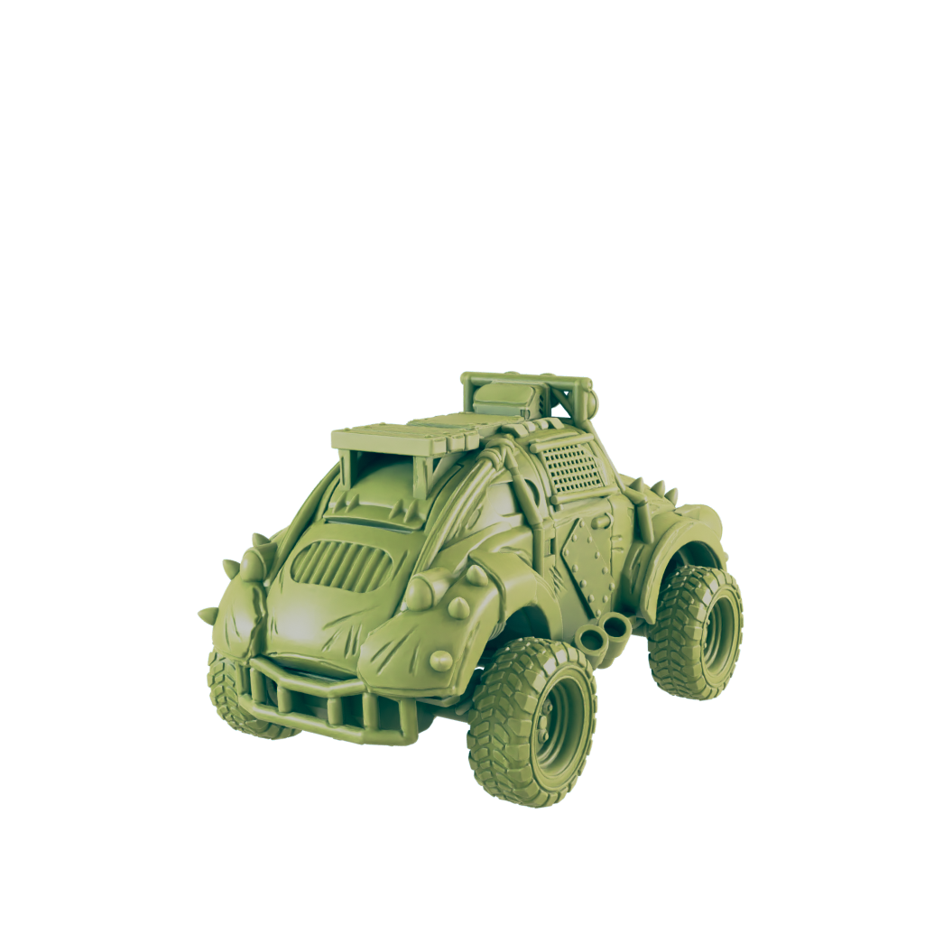 VW Beetle - Return to the Badlands - Scatter - EC3D - Cyber Punk - SciFi RPG