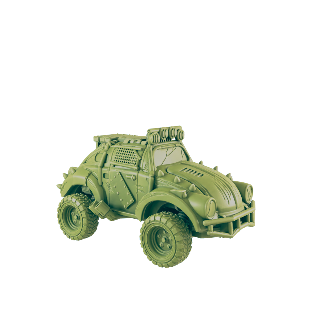 VW Beetle - Return to the Badlands - Scatter - EC3D - Cyber Punk - SciFi RPG