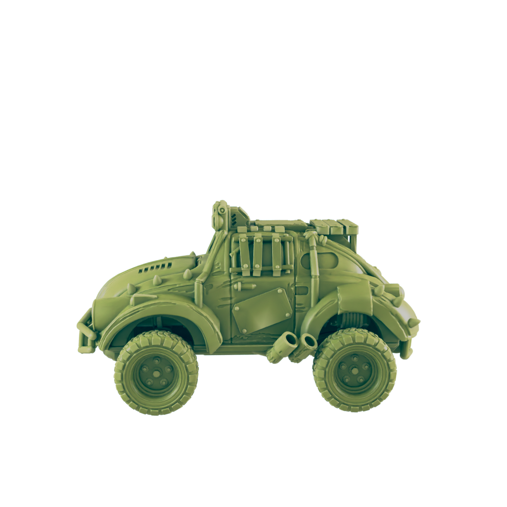 VW Beetle - Return to the Badlands - Scatter - EC3D - Cyber Punk - SciFi RPG