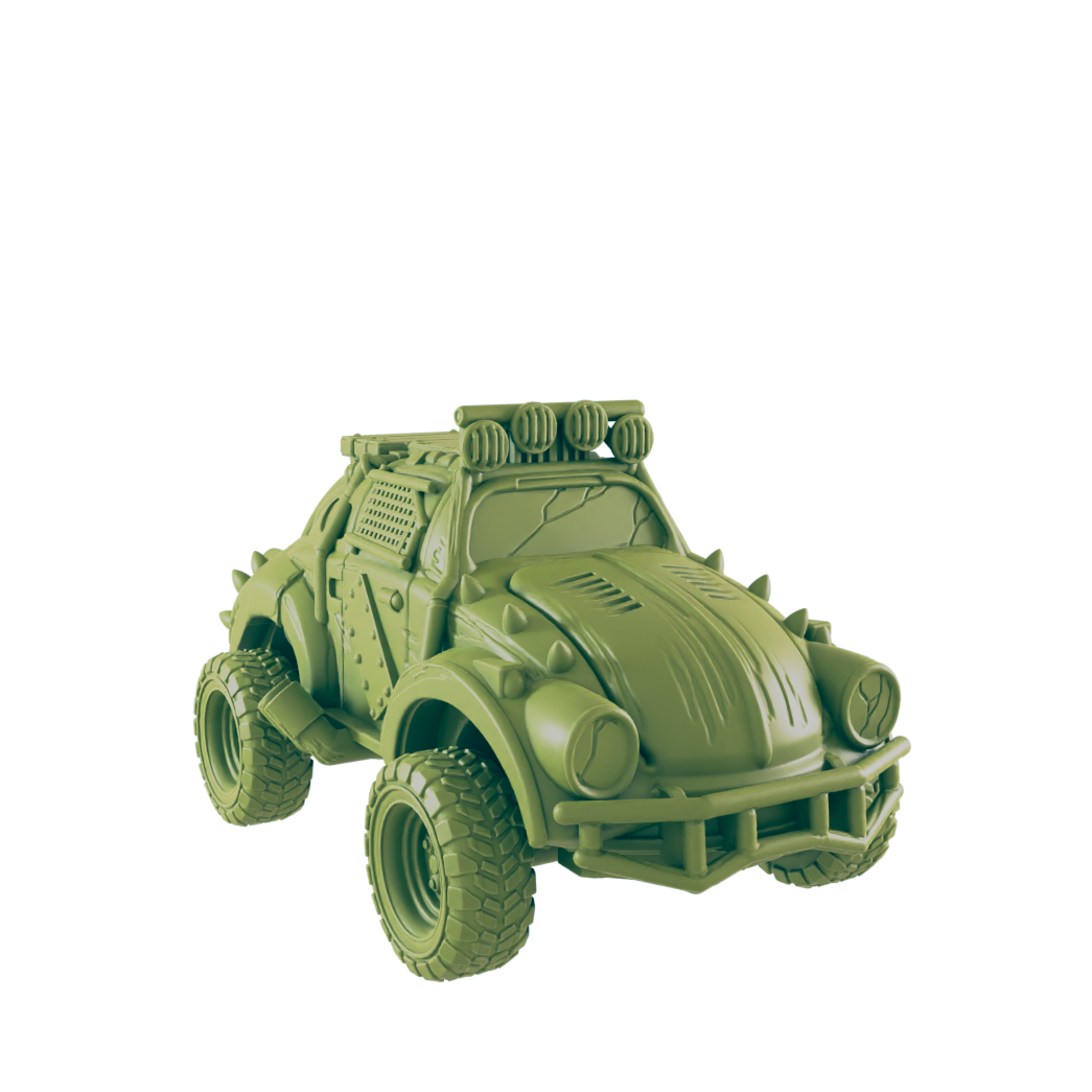 VW Beetle - Return to the Badlands - Scatter - EC3D - Cyber Punk - SciFi RPG