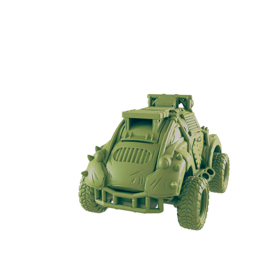 VW Beetle - Return to the Badlands - Scatter - EC3D - Cyber Punk - SciFi RPG