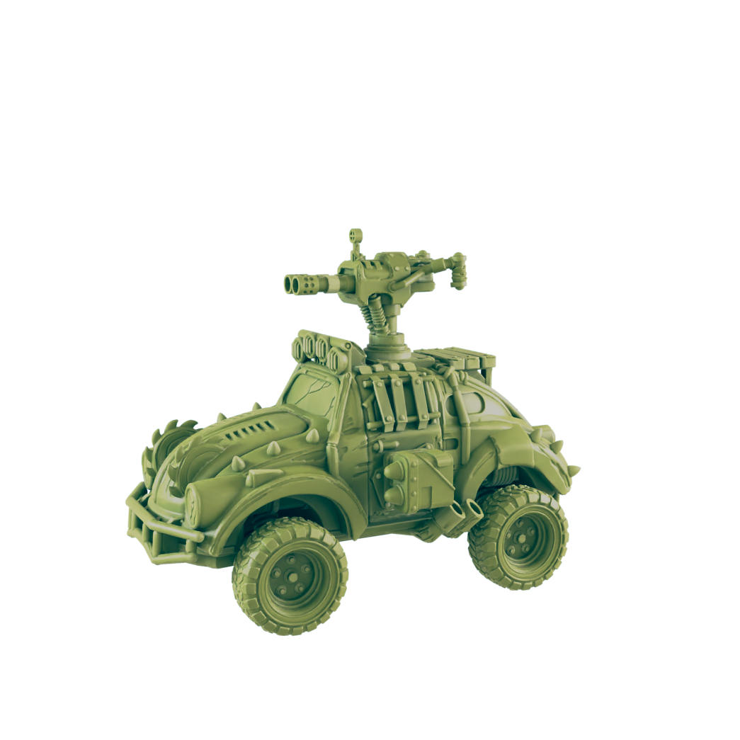 VW Beetle - Return to the Badlands - Scatter - EC3D - Cyber Punk - SciFi RPG