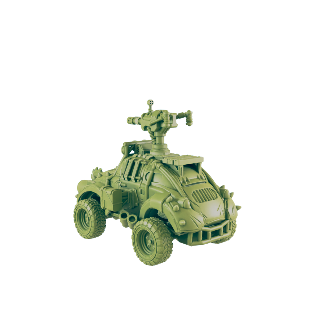 VW Beetle - Return to the Badlands - Scatter - EC3D - Cyber Punk - SciFi RPG