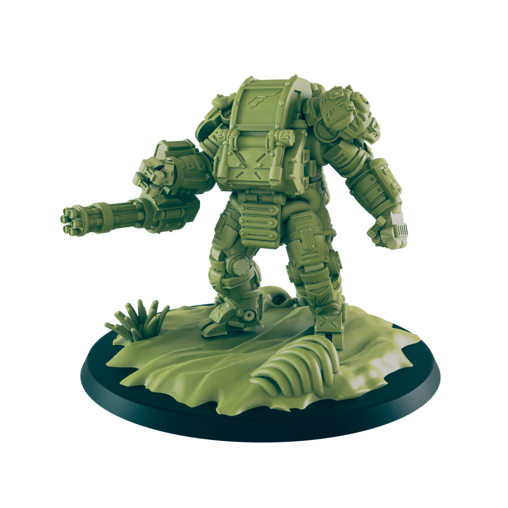 Bertha Bot - Beyond the Badlands - EC3D - Cyber Punk - SciFi RPG