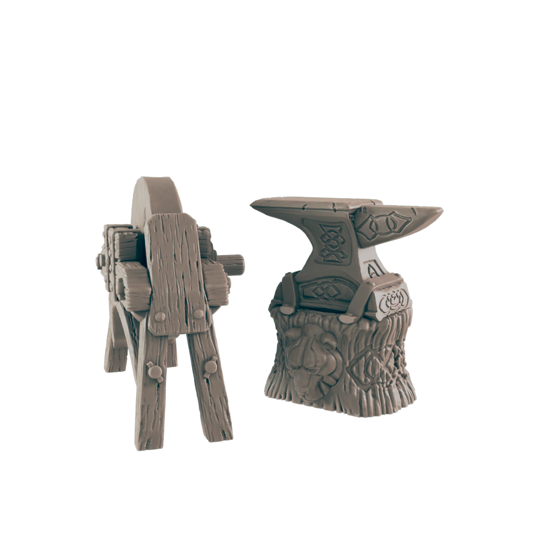 Smithy Scenics - Everyday Folk - Scenics - EC3D - Cyber Punk - SciFi RPG