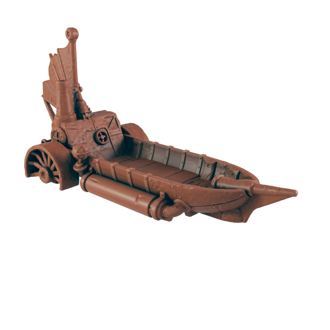 Boat - Bolts and Brimstone - Scatter - EC3D - Steampunk - SciFi RPG