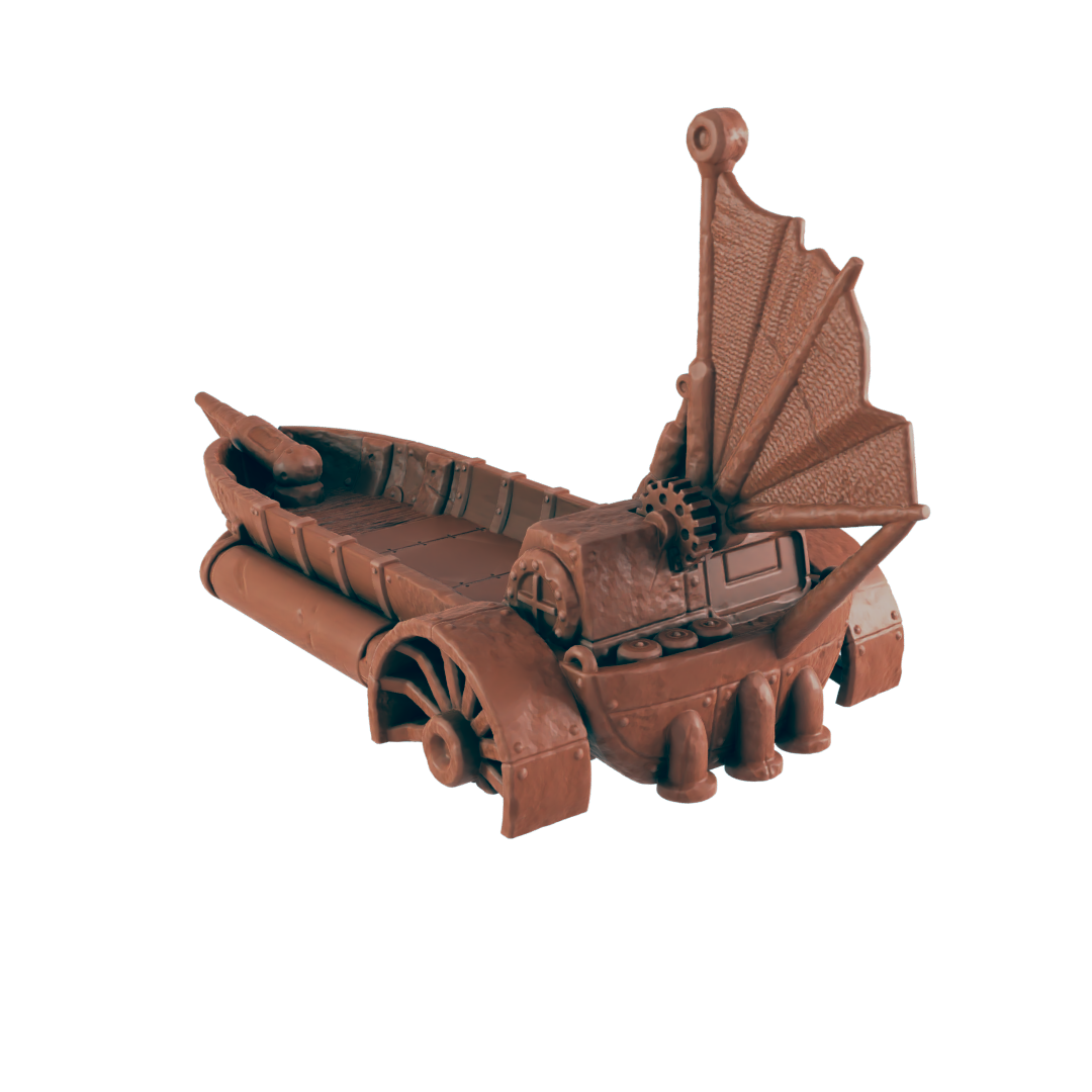 Boat - Bolts and Brimstone - Scatter - EC3D - Steampunk - SciFi RPG