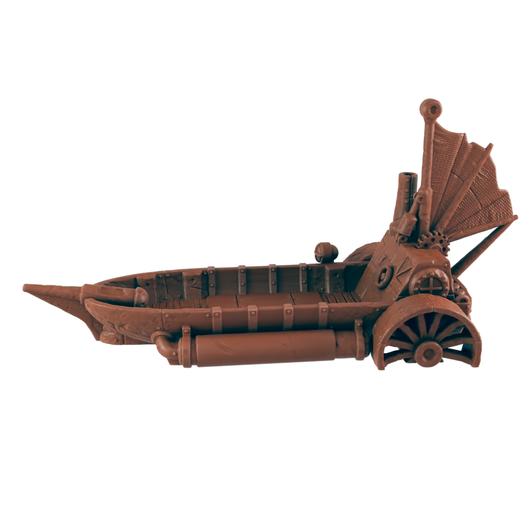 Boat - Bolts and Brimstone - Scatter - EC3D - Steampunk - SciFi RPG