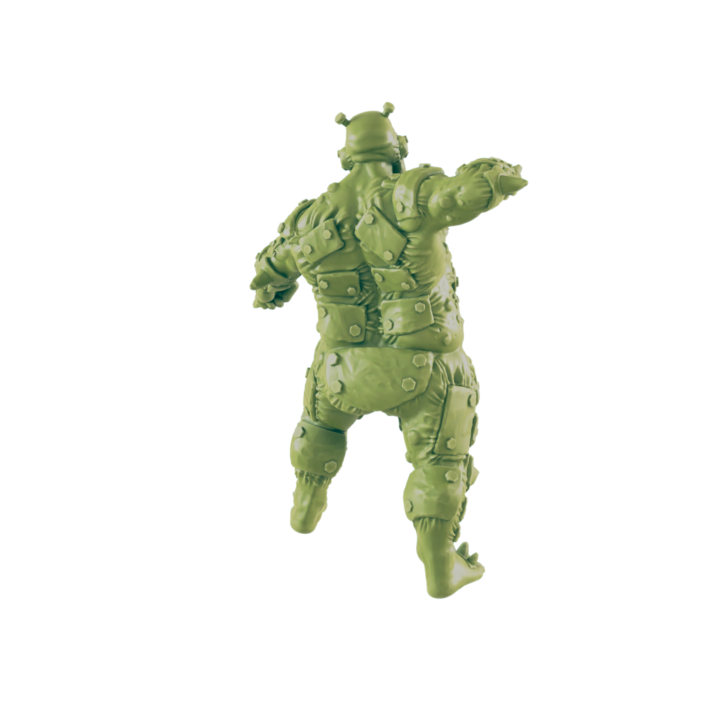 The Bolted One - Beyond the Badlands - Mini - EC3D - Cyber Punk - SciFi RPG