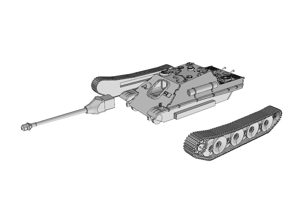 Panzerjager - Panther - German Army - 28mm Scale - wargame3d