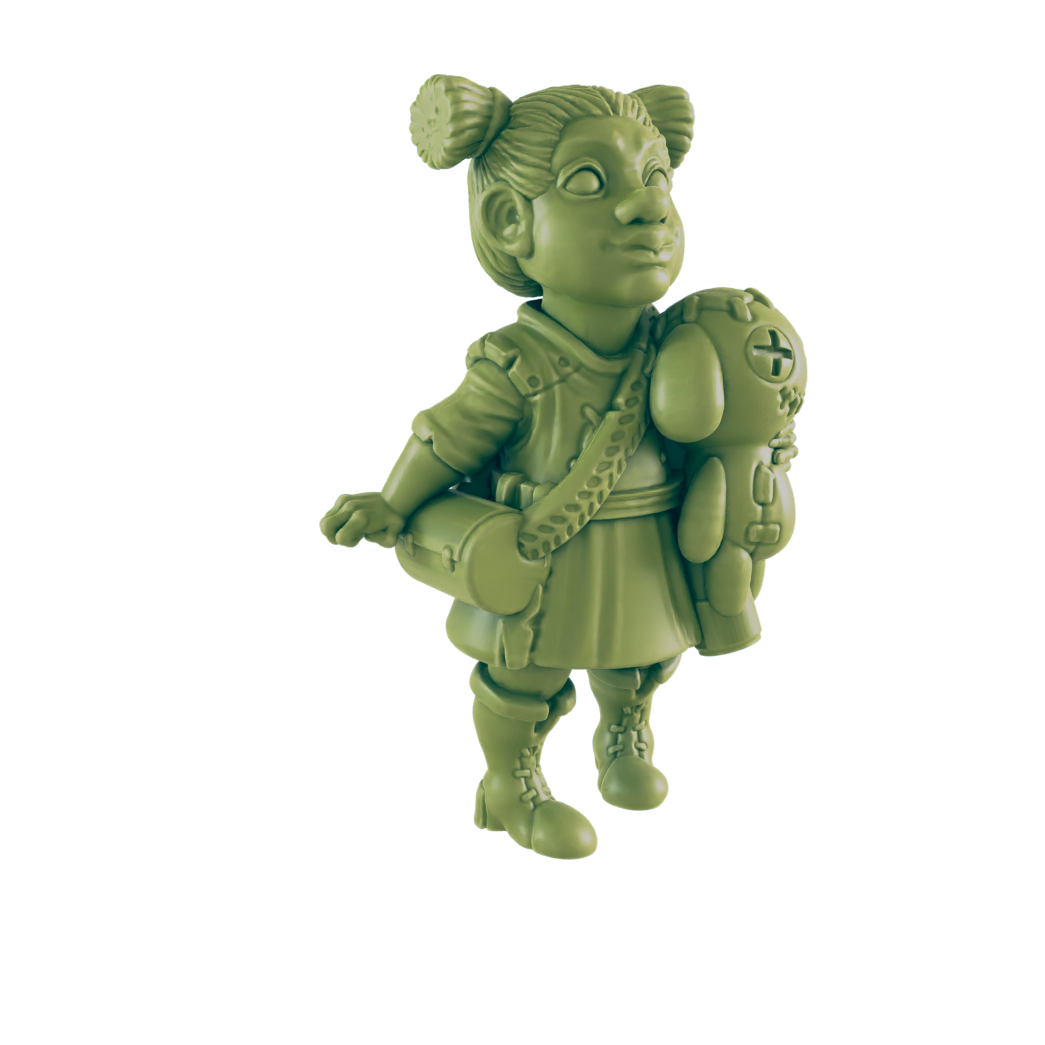 Denizen - Return to the Badlands - Mini - EC3D - Cyber Punk - SciFi RPG