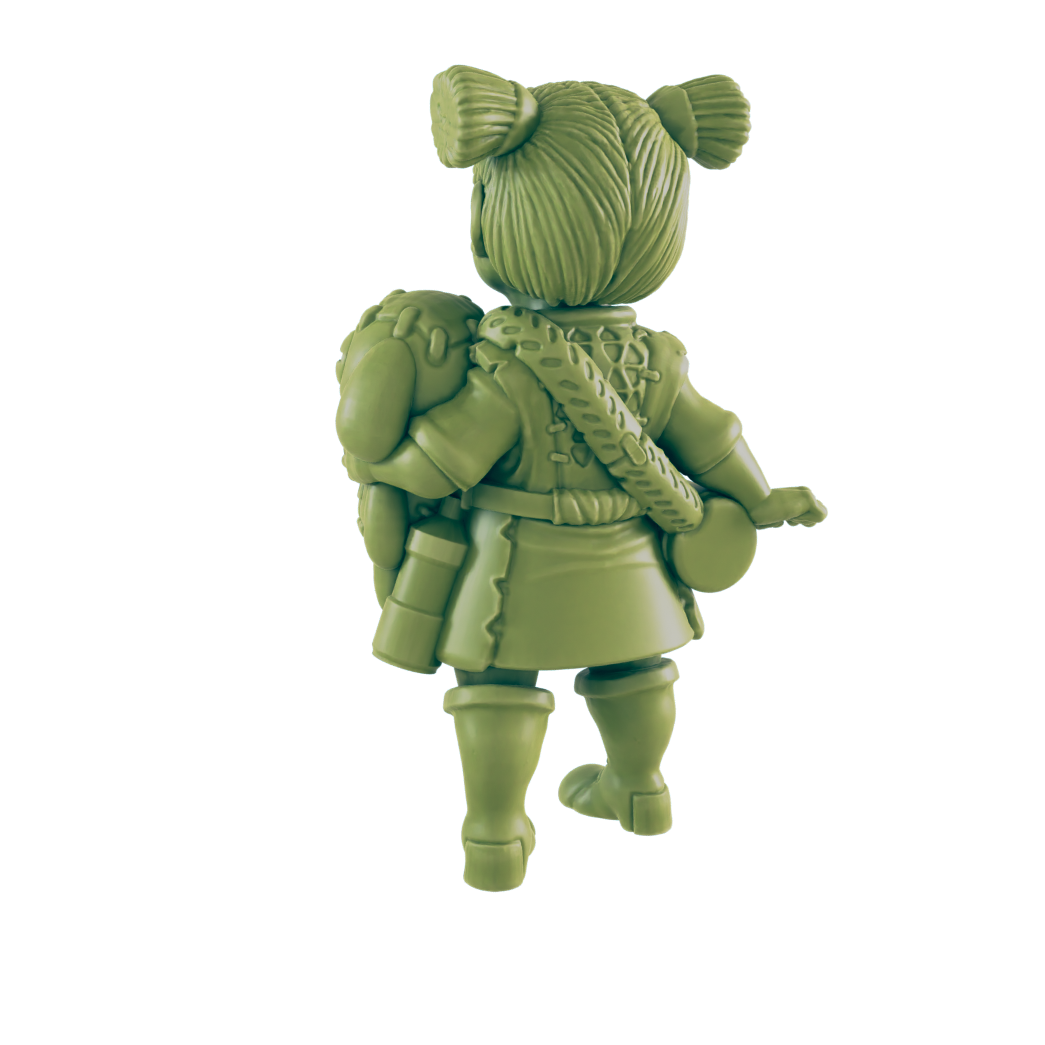 Denizen - Return to the Badlands - Mini - EC3D - Cyber Punk - SciFi RPG