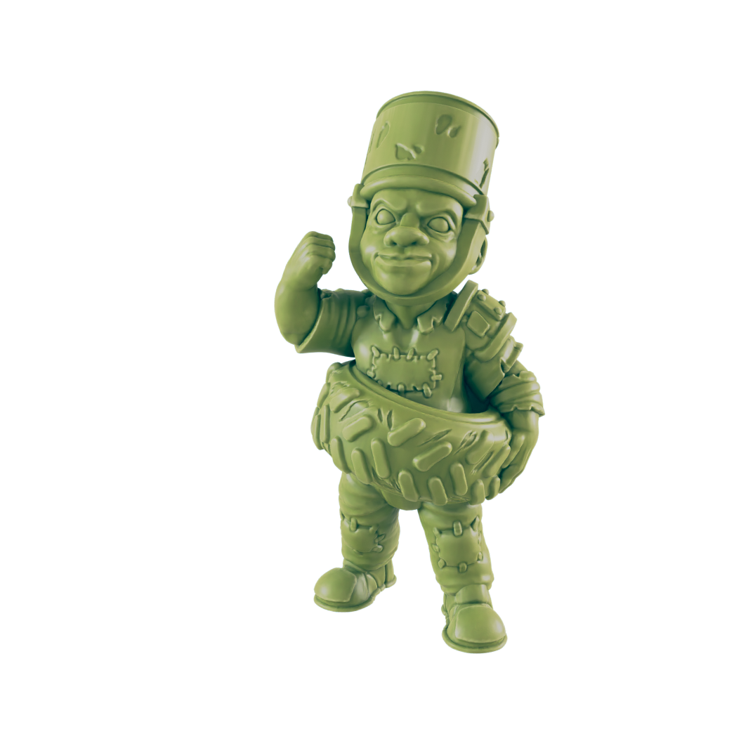 Denizen - Return to the Badlands - Mini - EC3D - Cyber Punk - SciFi RPG