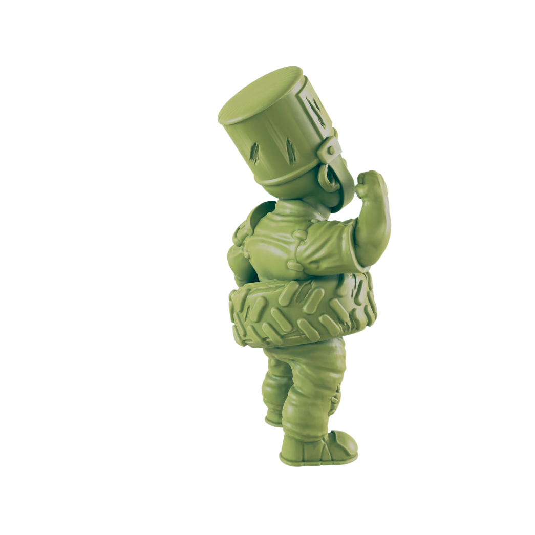 Denizen - Return to the Badlands - Mini - EC3D - Cyber Punk - SciFi RPG