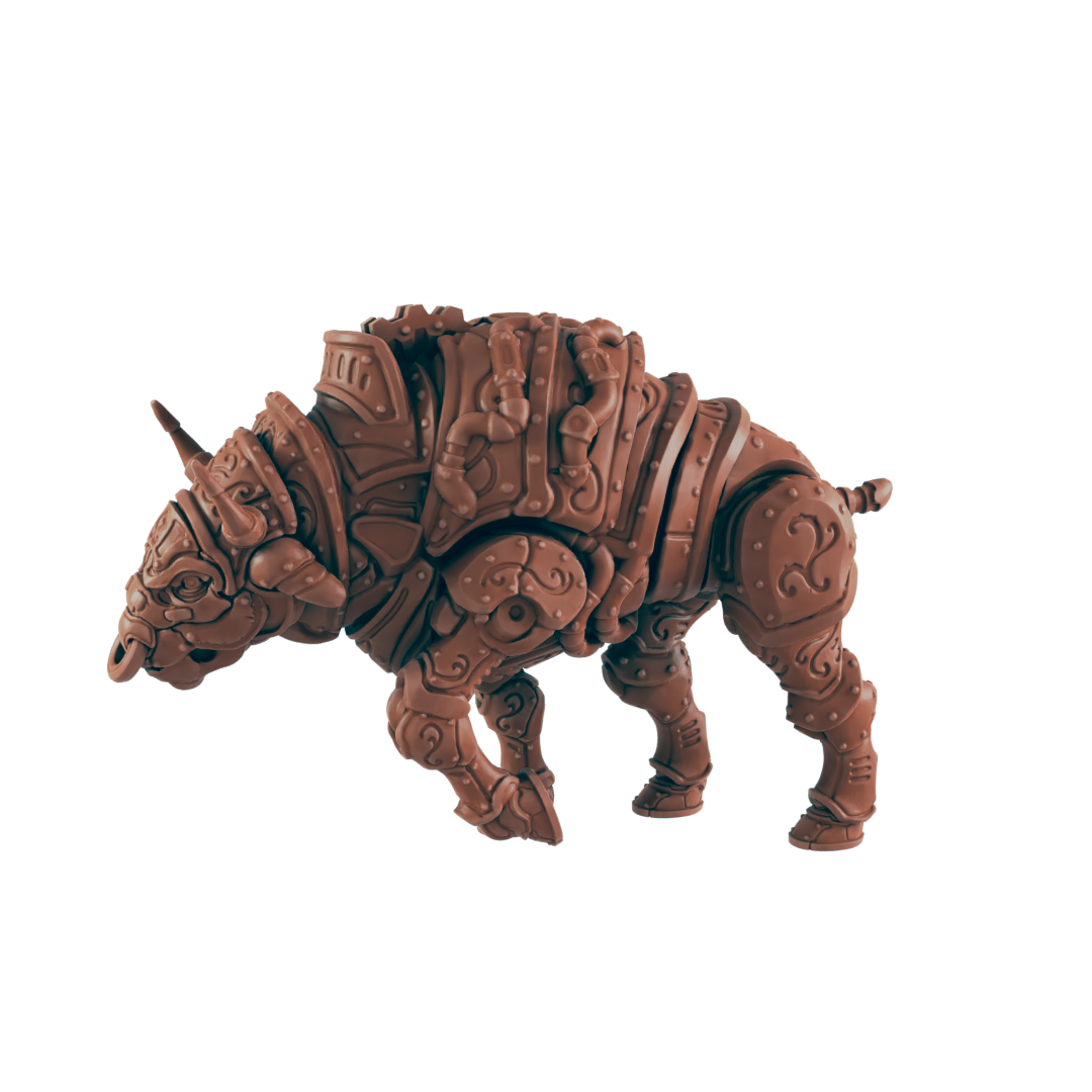 Clockwork Set - Bolts and Brimstone - Minis - EC3D - Steampunk - SciFi RPG