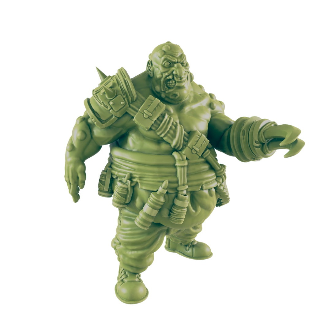 Creeper - Return to the Badlands - Mini - EC3D - Cyber Punk - SciFi RPG