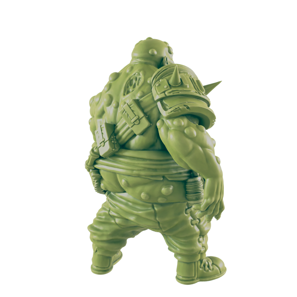 Creeper - Return to the Badlands - Mini - EC3D - Cyber Punk - SciFi RPG