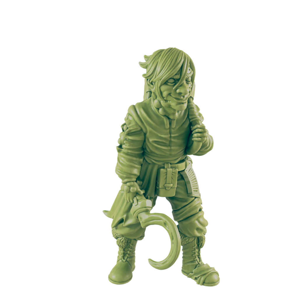 Creeper - Return to the Badlands - Mini - EC3D - Cyber Punk - SciFi RPG