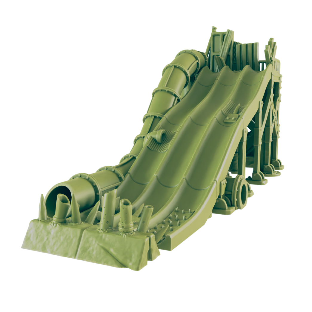 Theme Park - Return to the Badlands - Scatter - EC3D - Cyber Punk - SciFi RPG