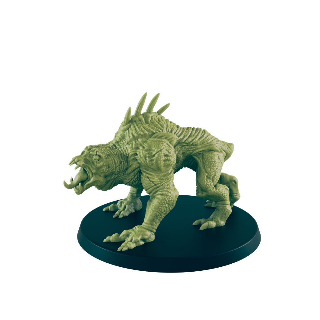 Death Jaw - Beyond the Badlands - Mini - EC3D - Cyber Punk - SciFi RPG