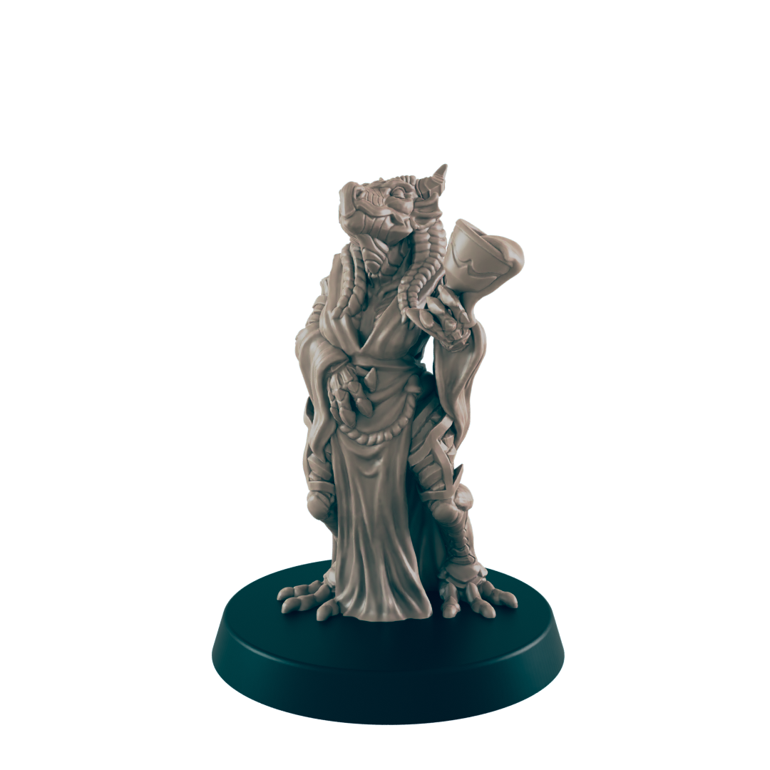 Demonkin Female Noble - Everyday Folk - Minis - EC3D - - Dungeons & Dragons - RPG - Tabletop - EC3D - Miniature
