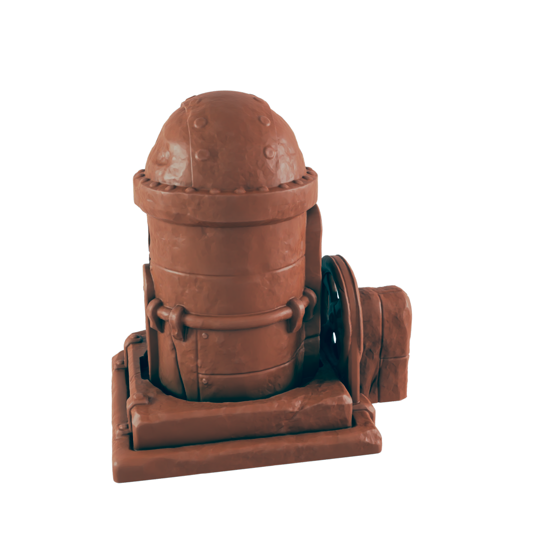 Elevator - Bolts and Brimstone - Scatter - EC3D - Steampunk - SciFi RPG