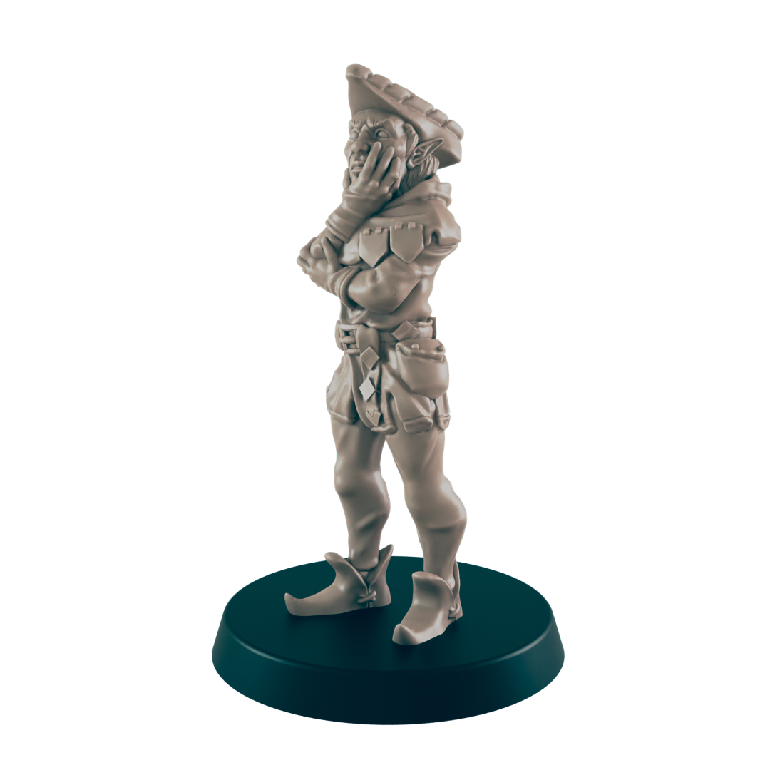 Elven Merchant - Everyday Folk - Minis - EC3D - - Dungeons & Dragons - RPG - Tabletop - EC3D - Miniature