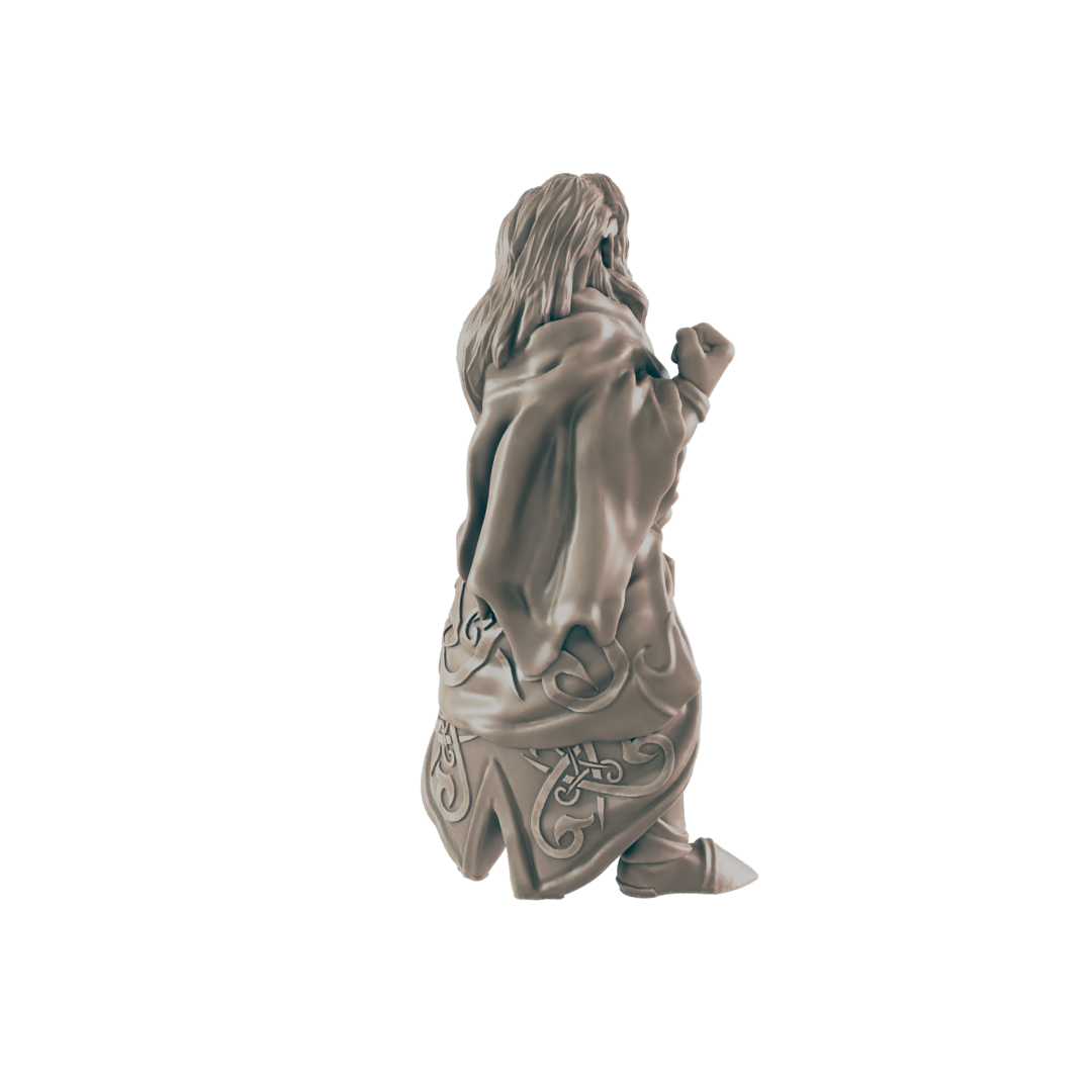 Elf Male Noble - Everyday Folk - Minis - EC3D - - Dungeons & Dragons - RPG - Tabletop - EC3D - Miniature