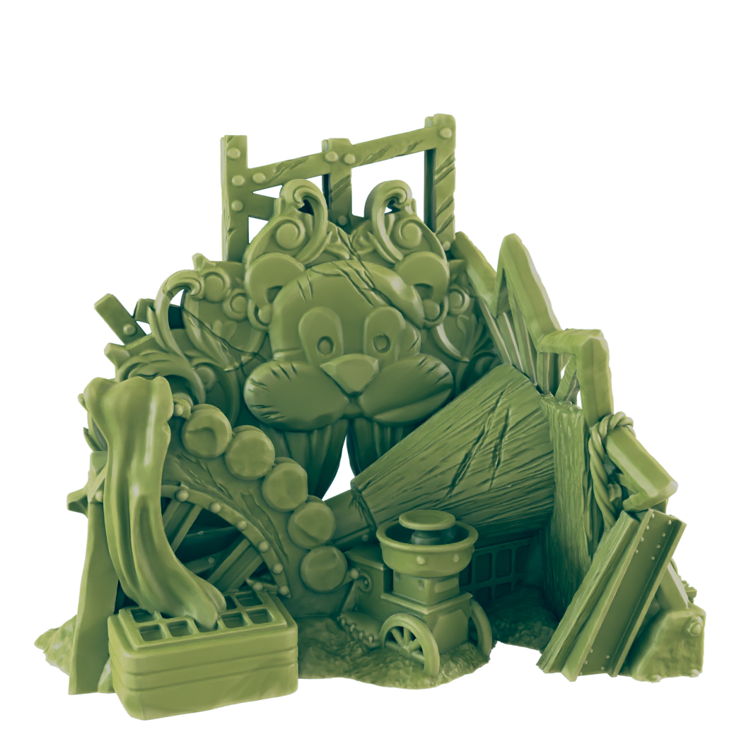 Theme Park - Return to the Badlands - Scatter - EC3D - Cyber Punk - SciFi RPG