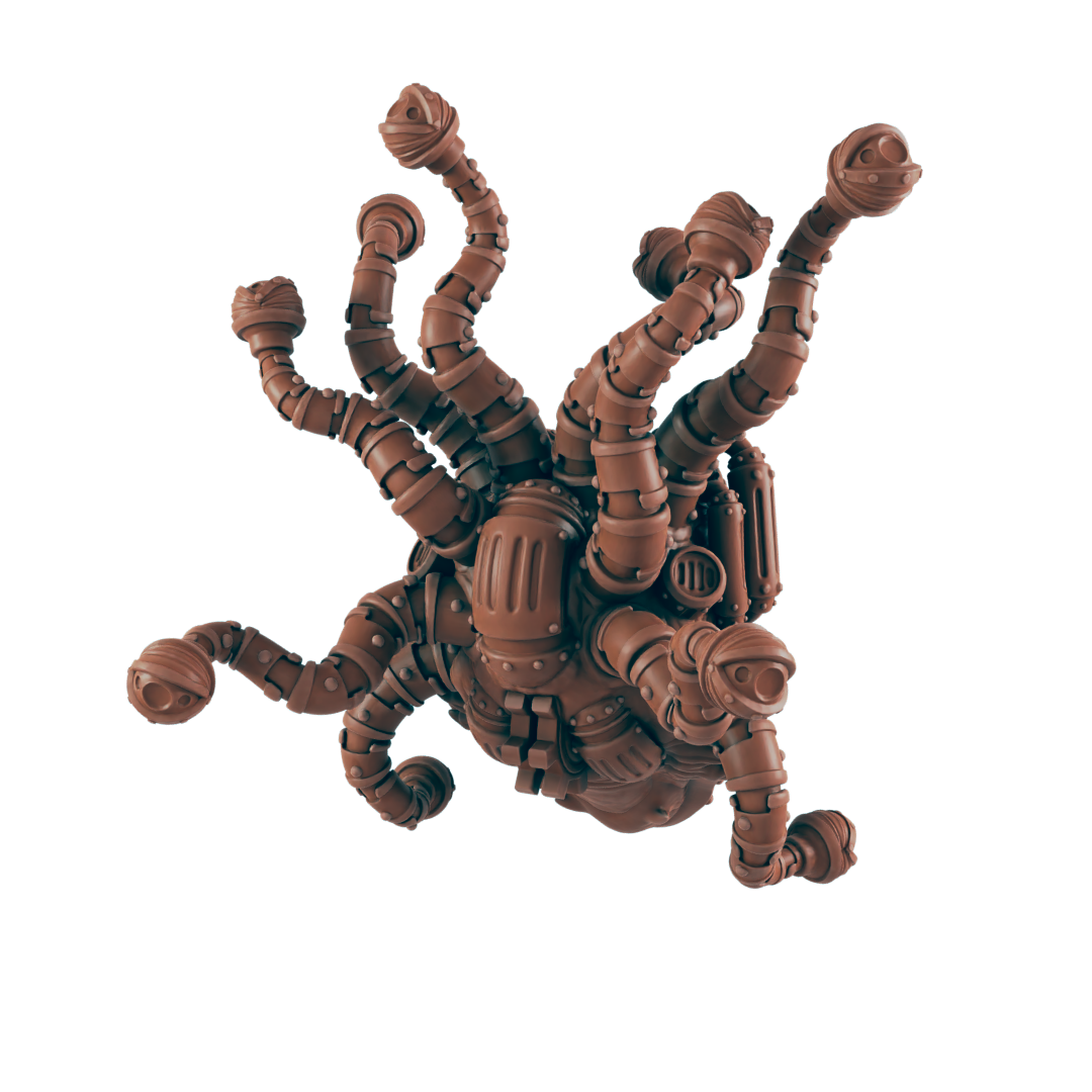 Eye Beast - Bolts and Brimstone - Minis - EC3D - Steampunk - SciFi RPG