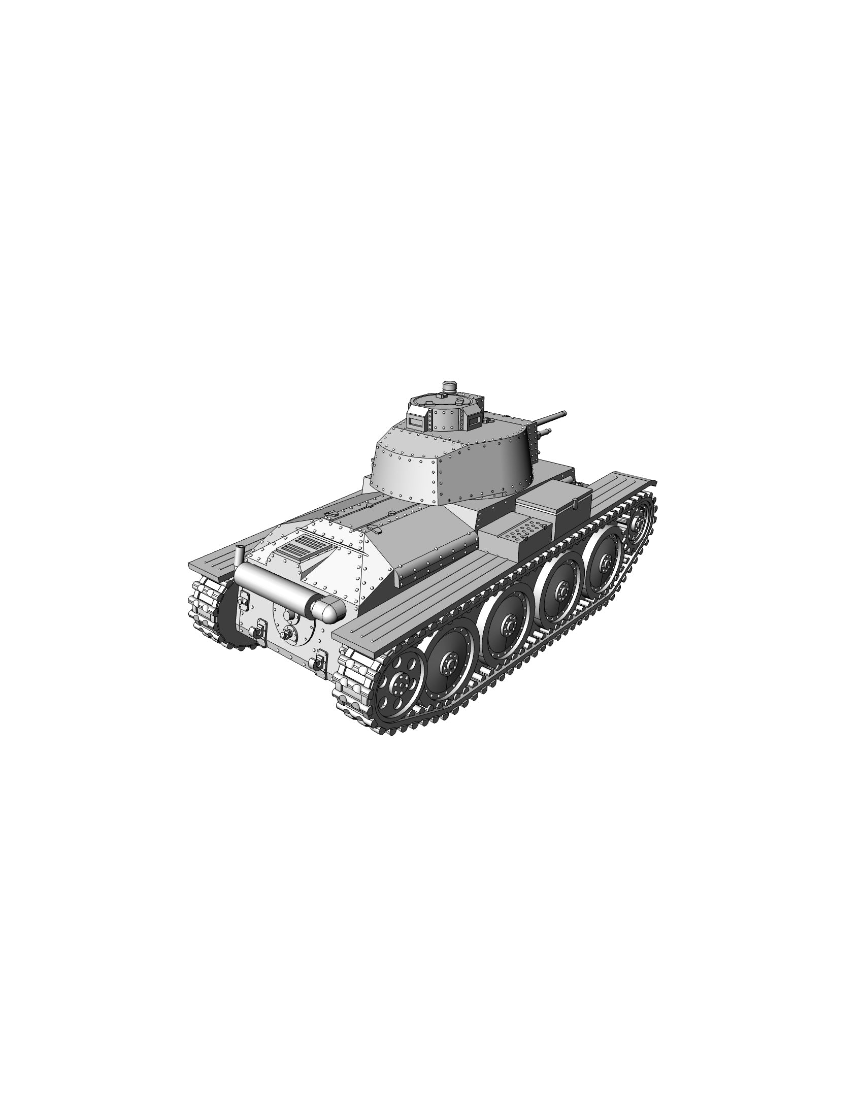 pz-kpfw-38-t - German Army - 28mm Scale - wargame3d