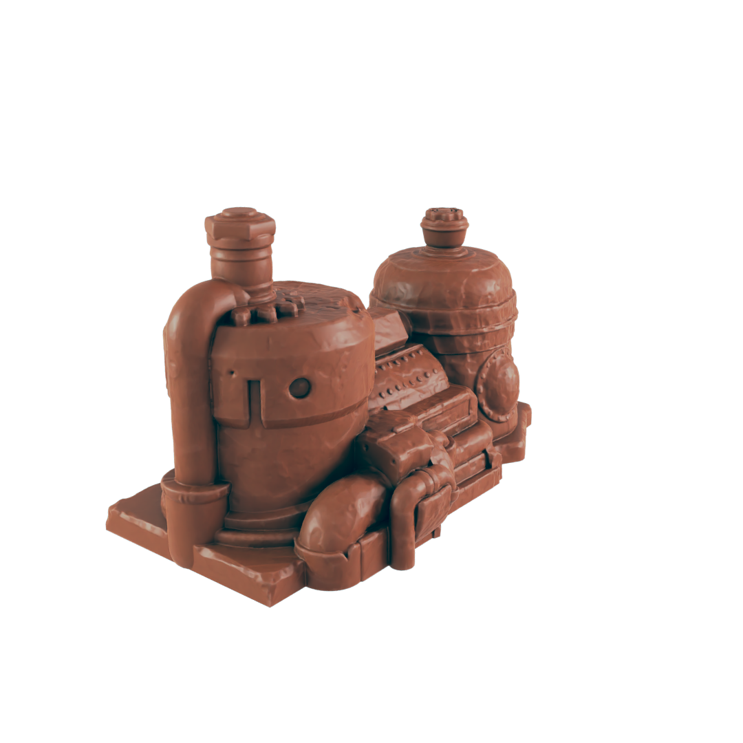 Factory Items - Bolts and Brimstone - Scatter - EC3D - Steampunk - SciFi RPG