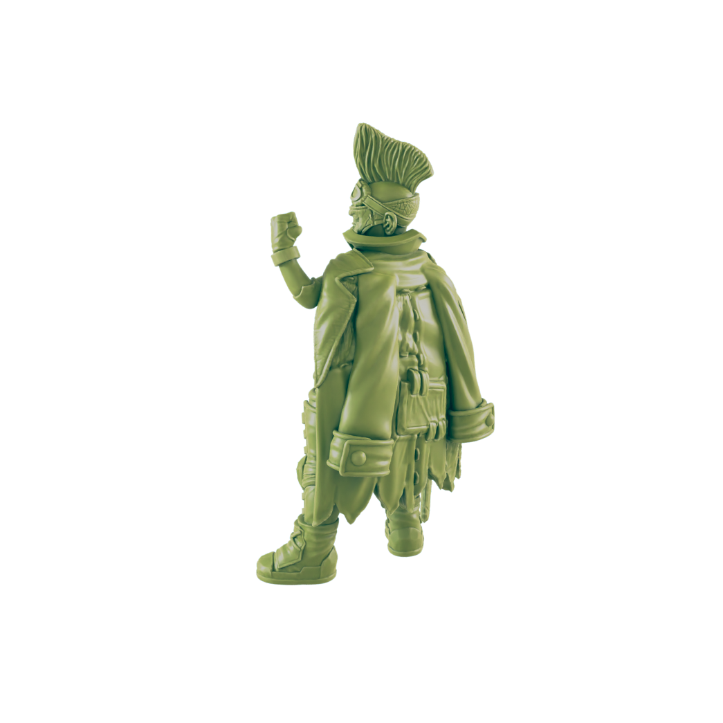 Mutated Horses - Beyond the Badlands - Mini - EC3D - Cyber Punk - SciFi RPG (Copy)