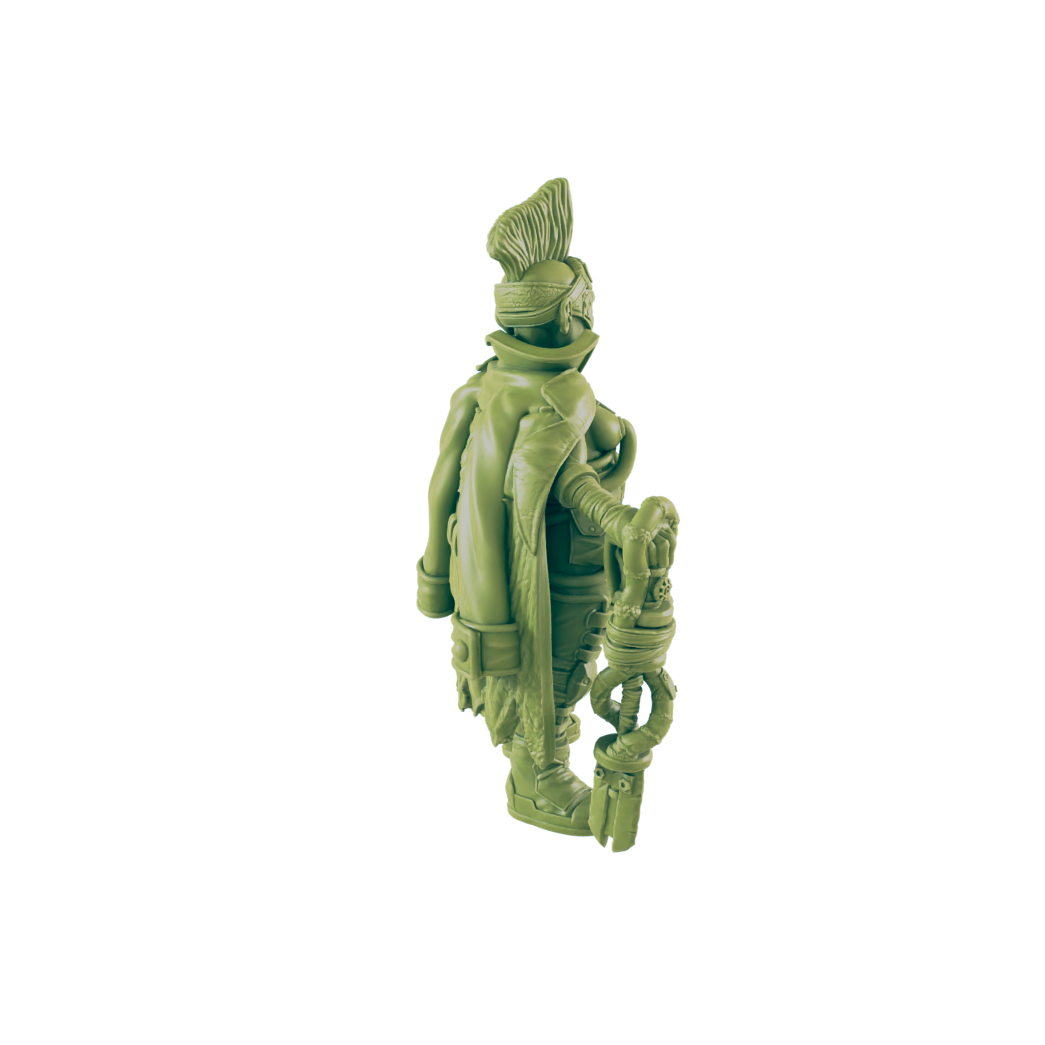 Mutated Horses - Beyond the Badlands - Mini - EC3D - Cyber Punk - SciFi RPG (Copy)