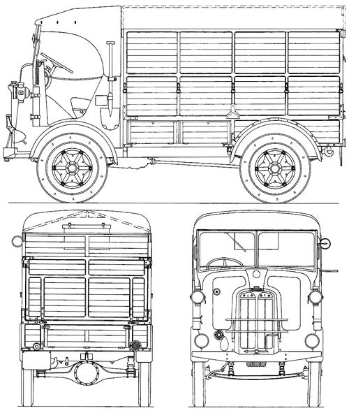 Fiat Spa CL-39 - Italian Army - 28mm Scale - wargame3d