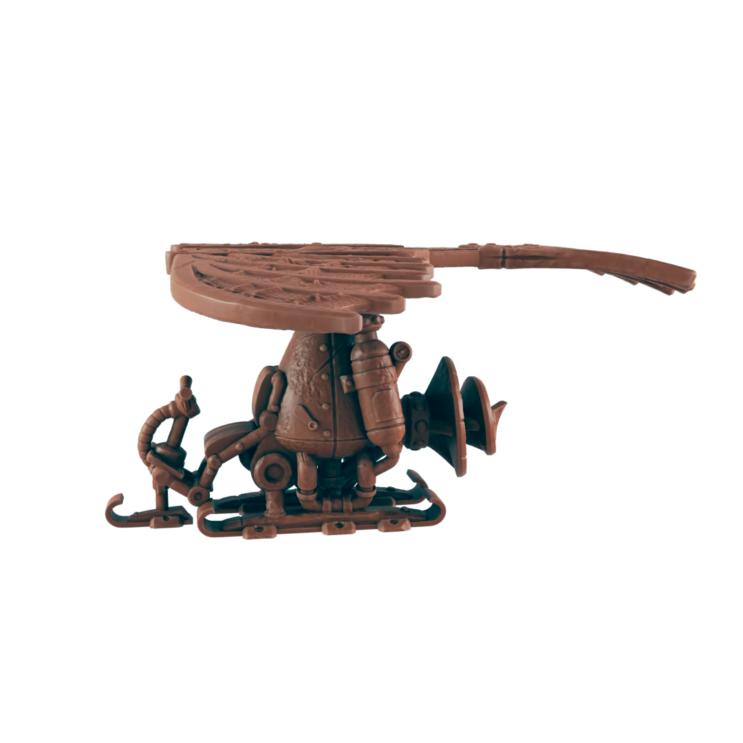 Flying Machine - Bolts and Brimstone - Scatter - EC3D - Steampunk - SciFi RPG