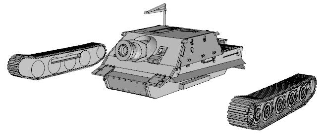 Sturmtiger - German Army - 28mm Scale - wargame3d
