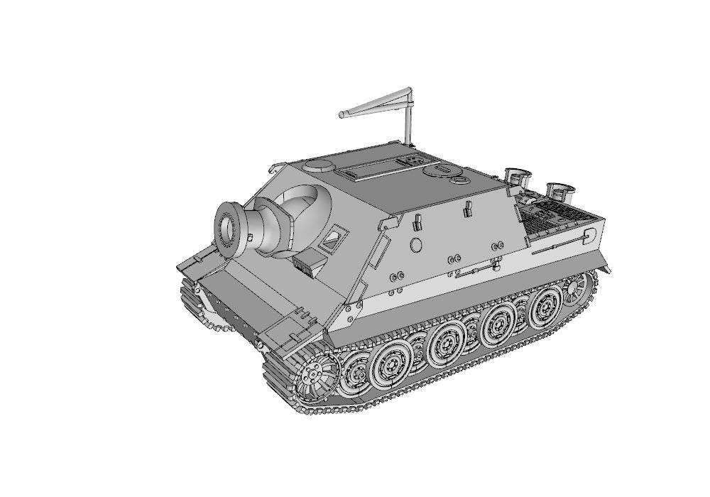 Sturmtiger - German Army - 28mm Scale - wargame3d