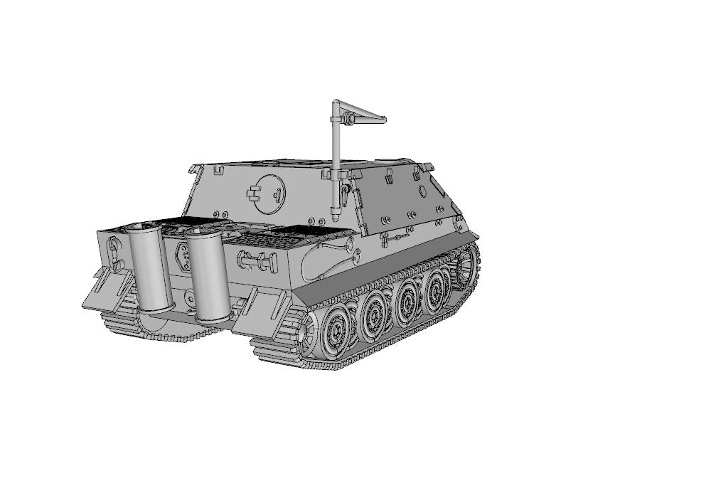 Sturmtiger - German Army - 28mm Scale - wargame3d