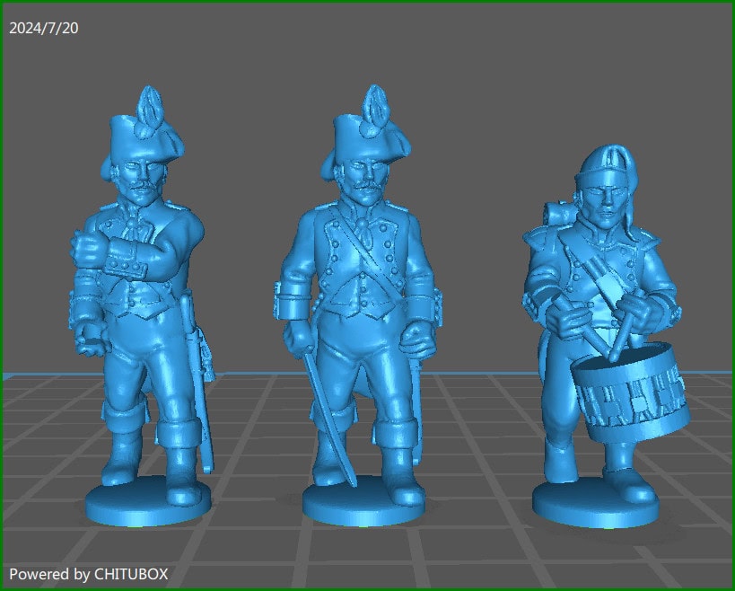 28mm French Revolution line btg 1790-1801 - 27 minis