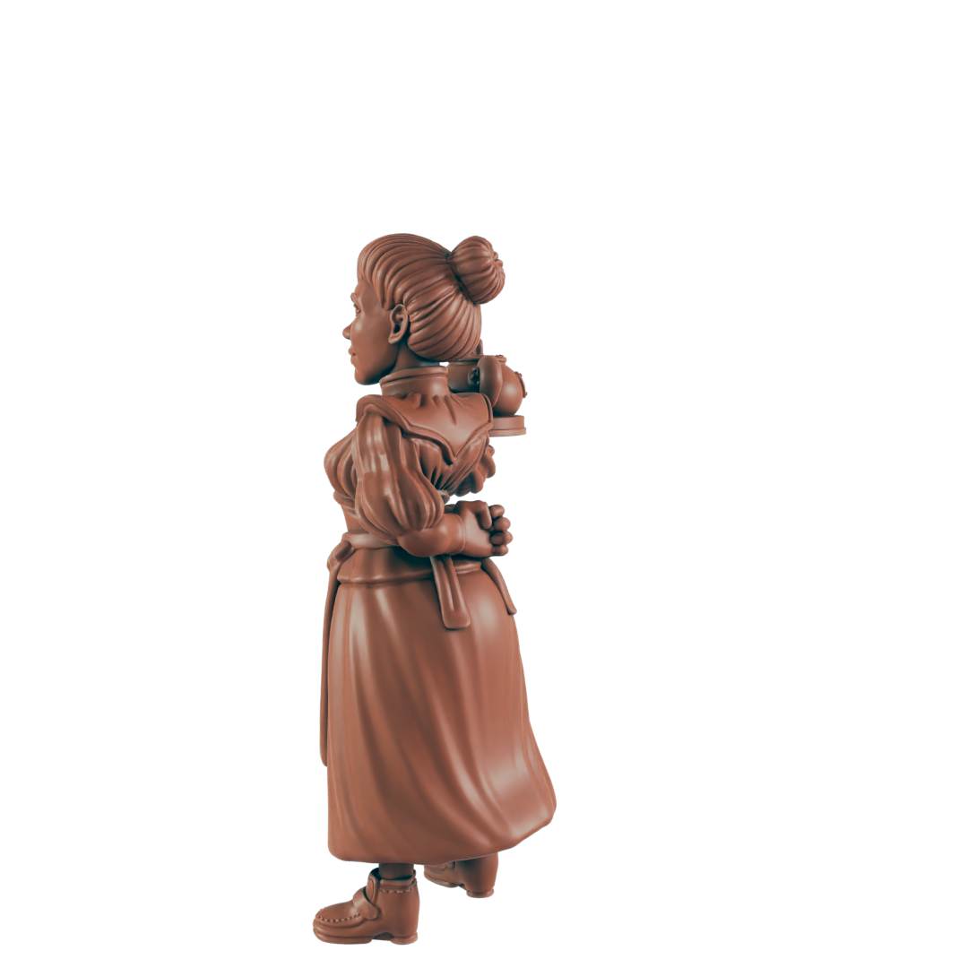 Caretaker - Bolts and Brimstone - Minis - EC3D - Steampunk - SciFi RPG
