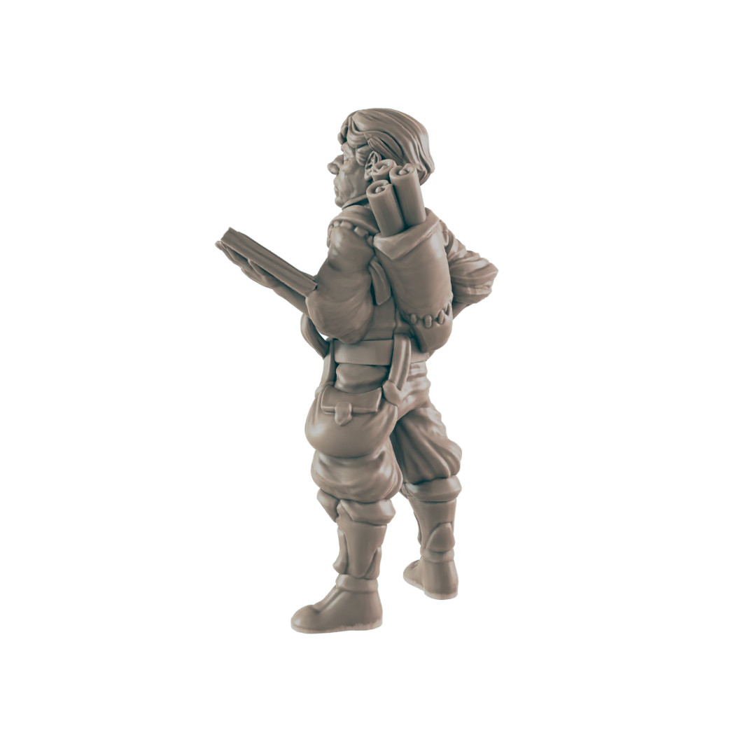 Human Male Architect - Everyday Folk - Mini - EC3D - - Dungeons & Dragons - RPG - Tabletop - EC3D - Miniature