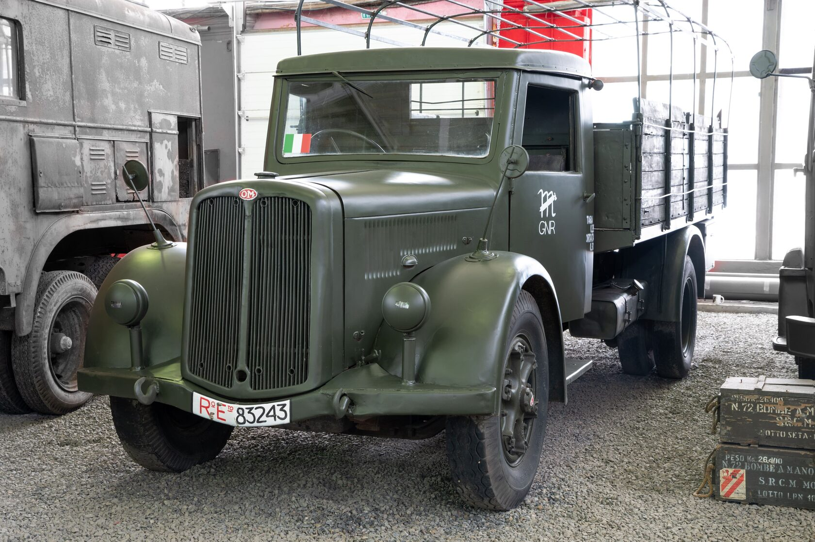 Medium Truck OM Taurus - Italian Army - 28mm Scale - wargame3d