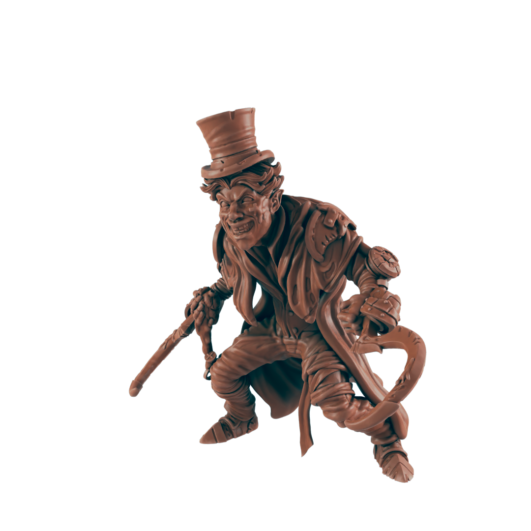 Jack The Ripper - Bolts and Brimstone - Minis - EC3D - Steampunk - SciFi RPG