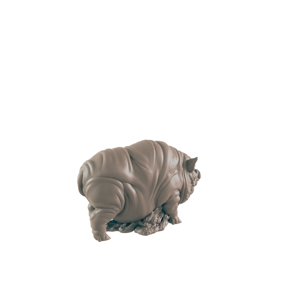 Pigs - Everyday Folk - Minis - EC3D - - Dungeons & Dragons - RPG - Tabletop - EC3D - Miniature