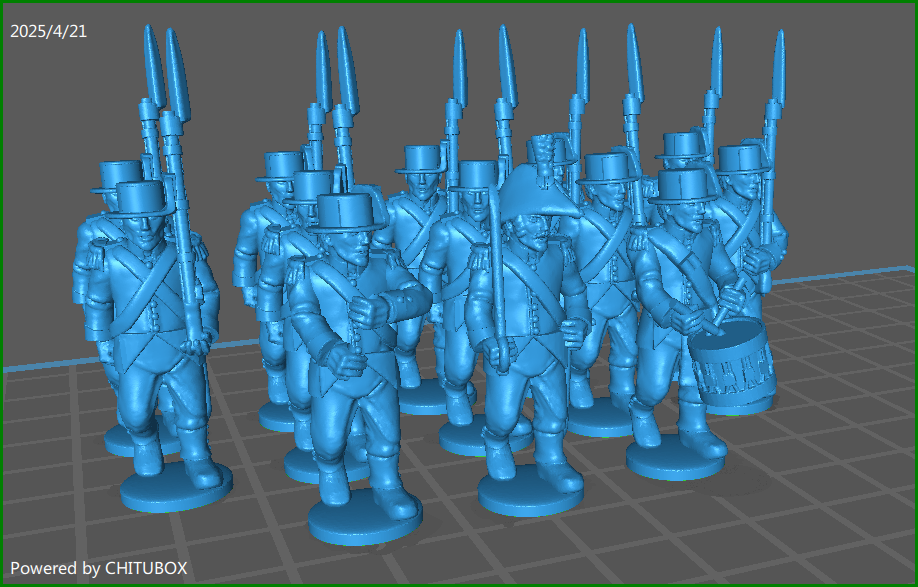 28mm French Revolution Italian Lombard Legion BTG 1796-1799 - 13 Minis - MC Minis