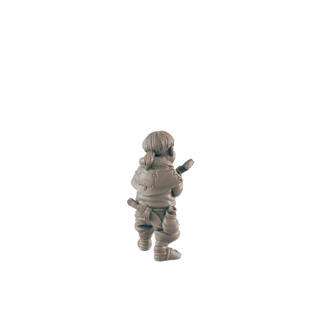 Human Bully Kid - Everyday Folk - Mini - EC3D - - Dungeons & Dragons - RPG - Tabletop - EC3D - Miniature