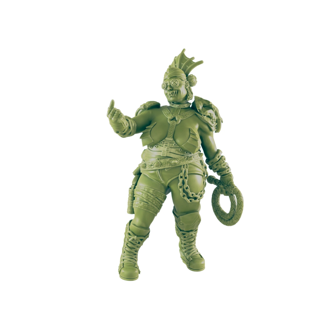 Denizens - Return to the Badlands - Mini - EC3D - Cyber Punk - SciFi RPG