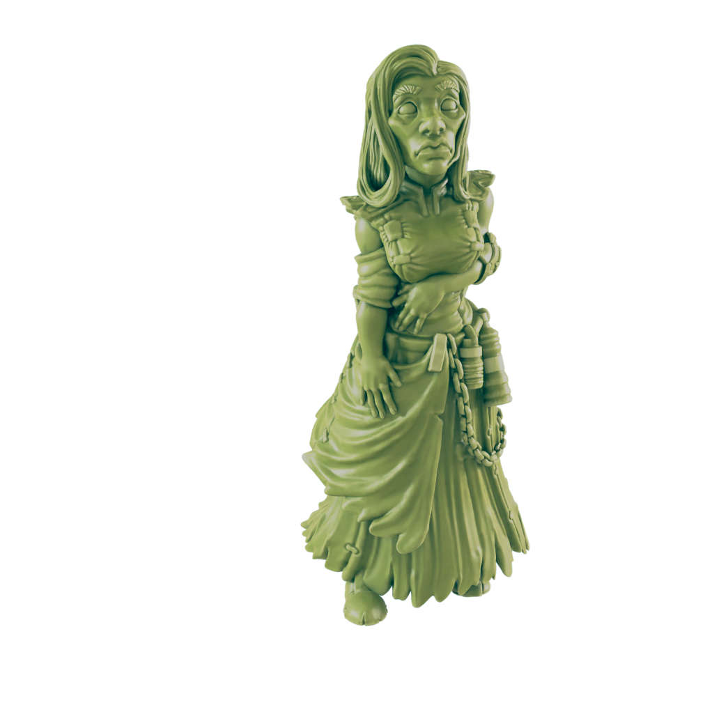 Denizen - Return to the Badlands - Mini - EC3D - Cyber Punk - SciFi RPG